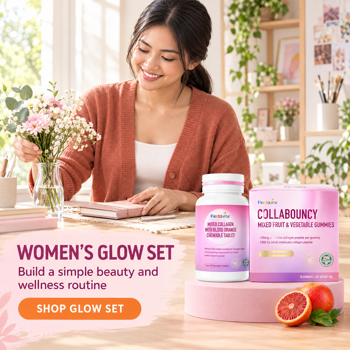 Women’s Glow Set