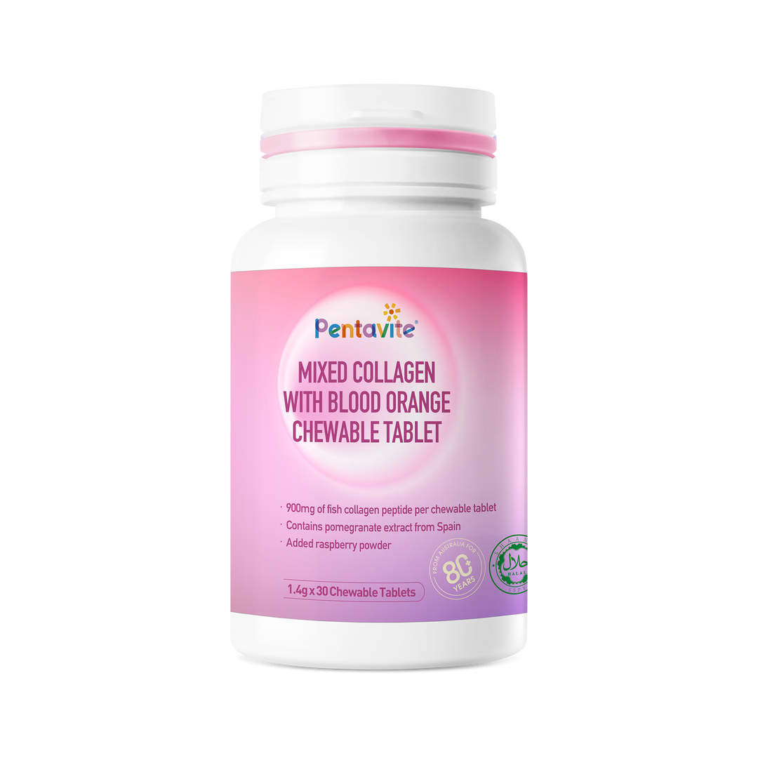Mixed Collagen With Blood Orange Chewable Tablet
