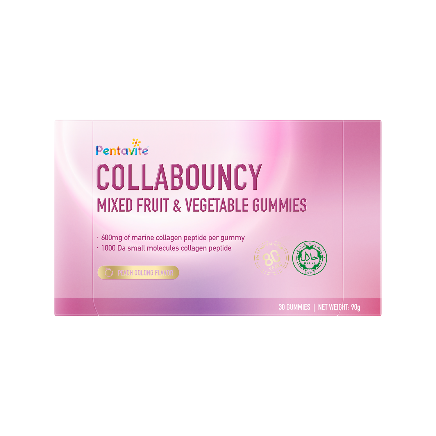 Collabouncy Mixed Fruit & Vegetable Gummies