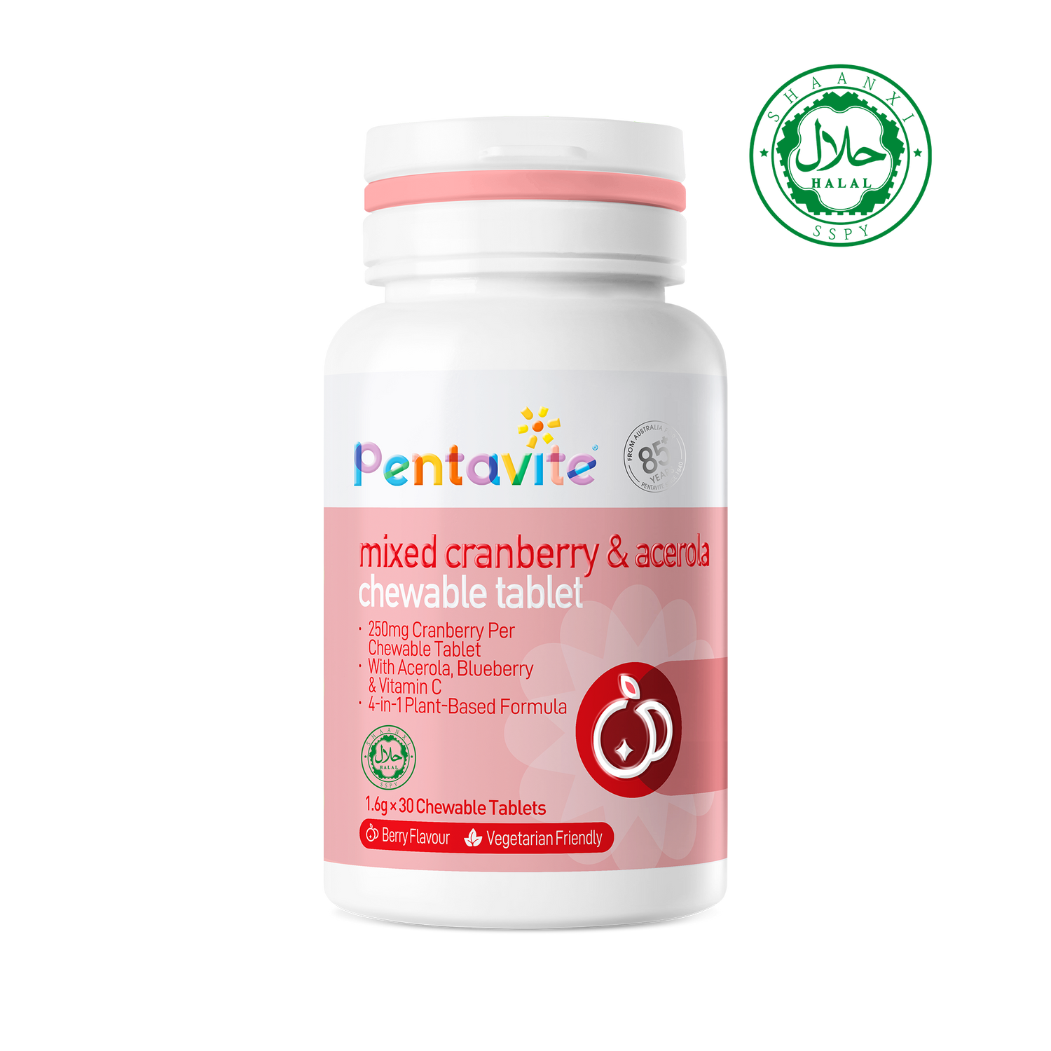 Mixed Cranberry & Acerola Chewable Tablet