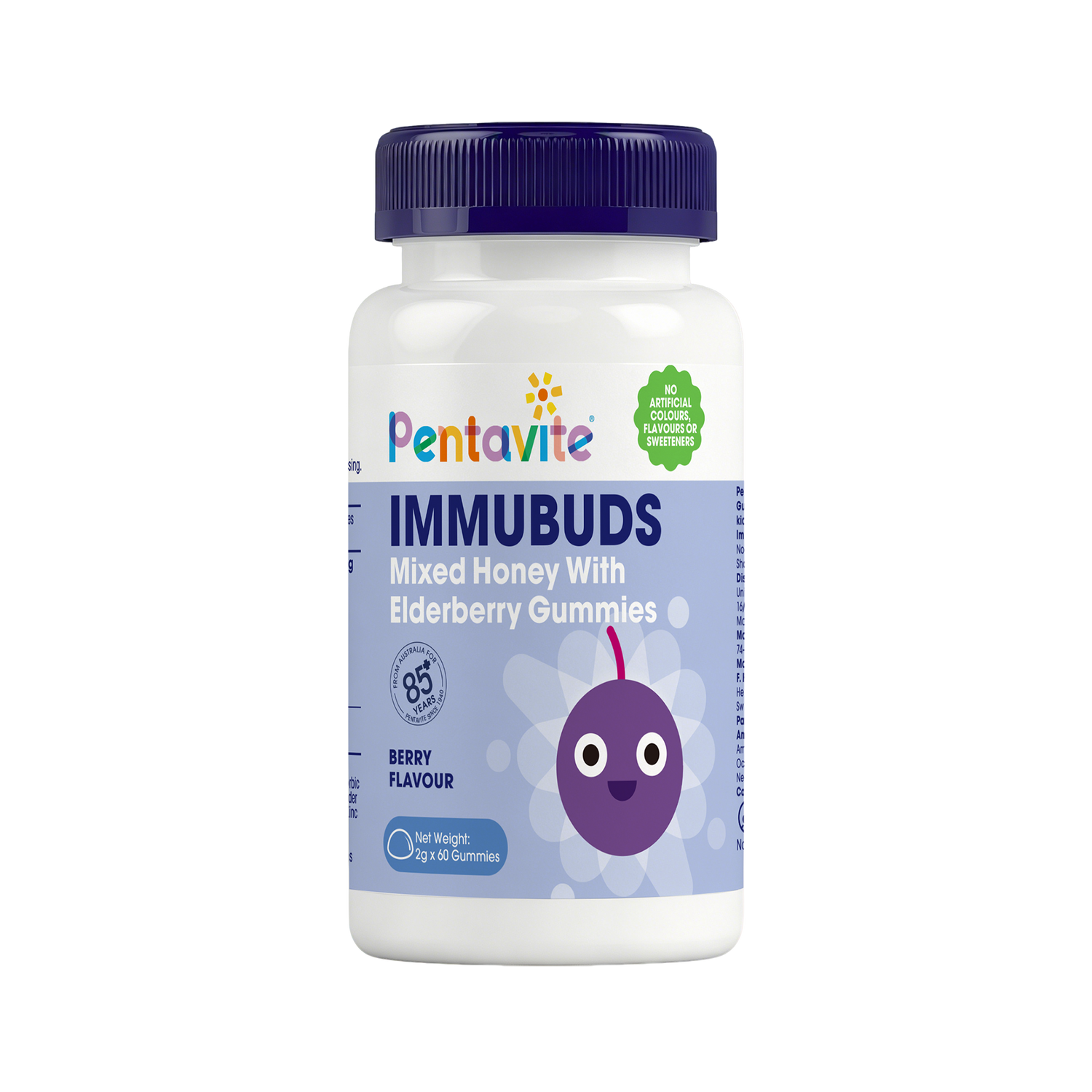 IMMUBUDS Mixed Honey With Elderberry Gummies