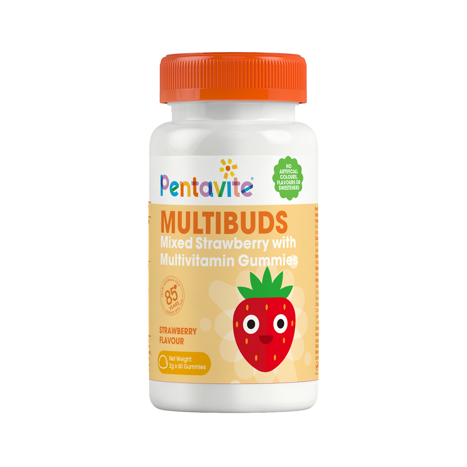 MULTIBUDS Mixed Strawberry With Multivitamin Gummies