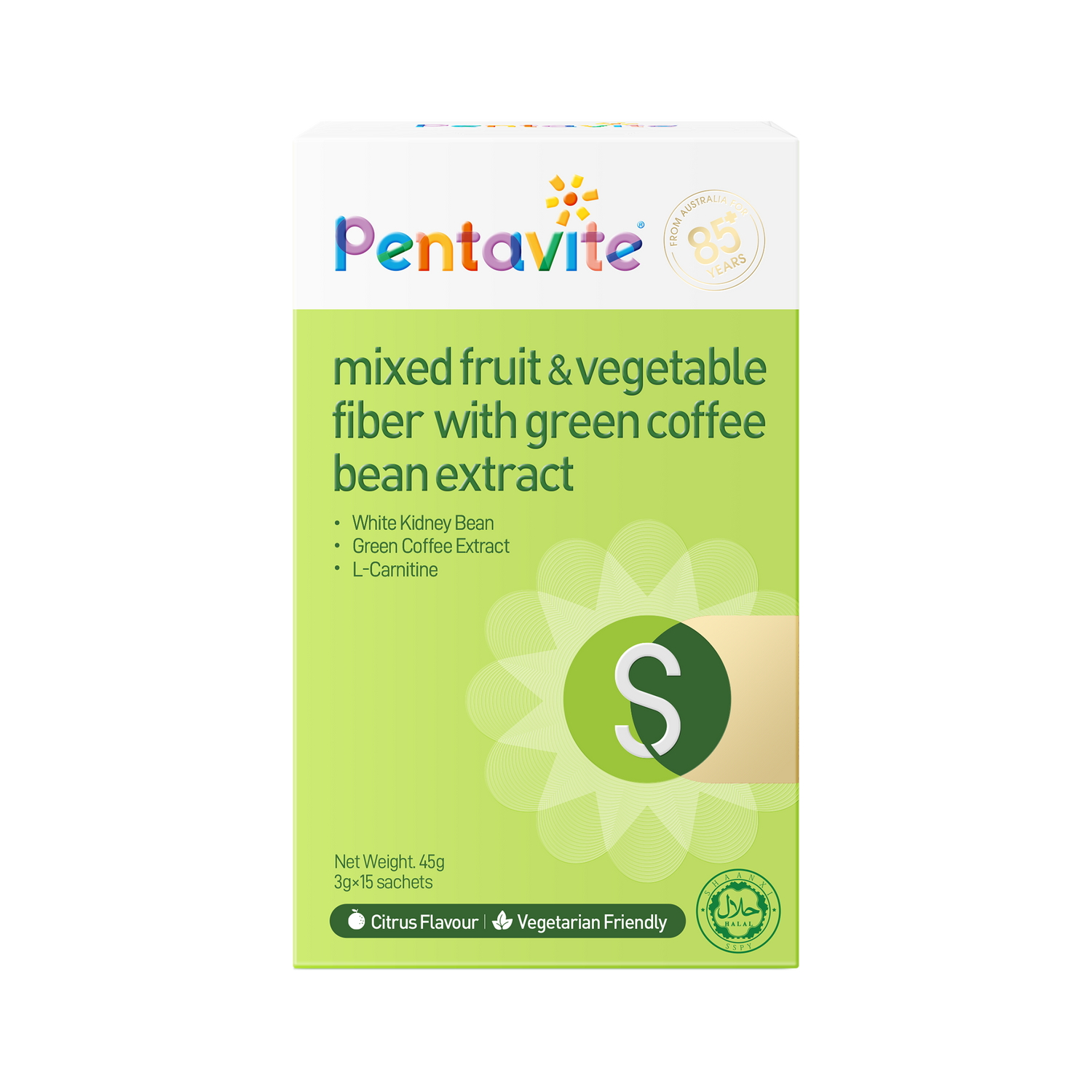 Mixed Fruit & Vegetable Fiber With Green Coffee Bean Extract