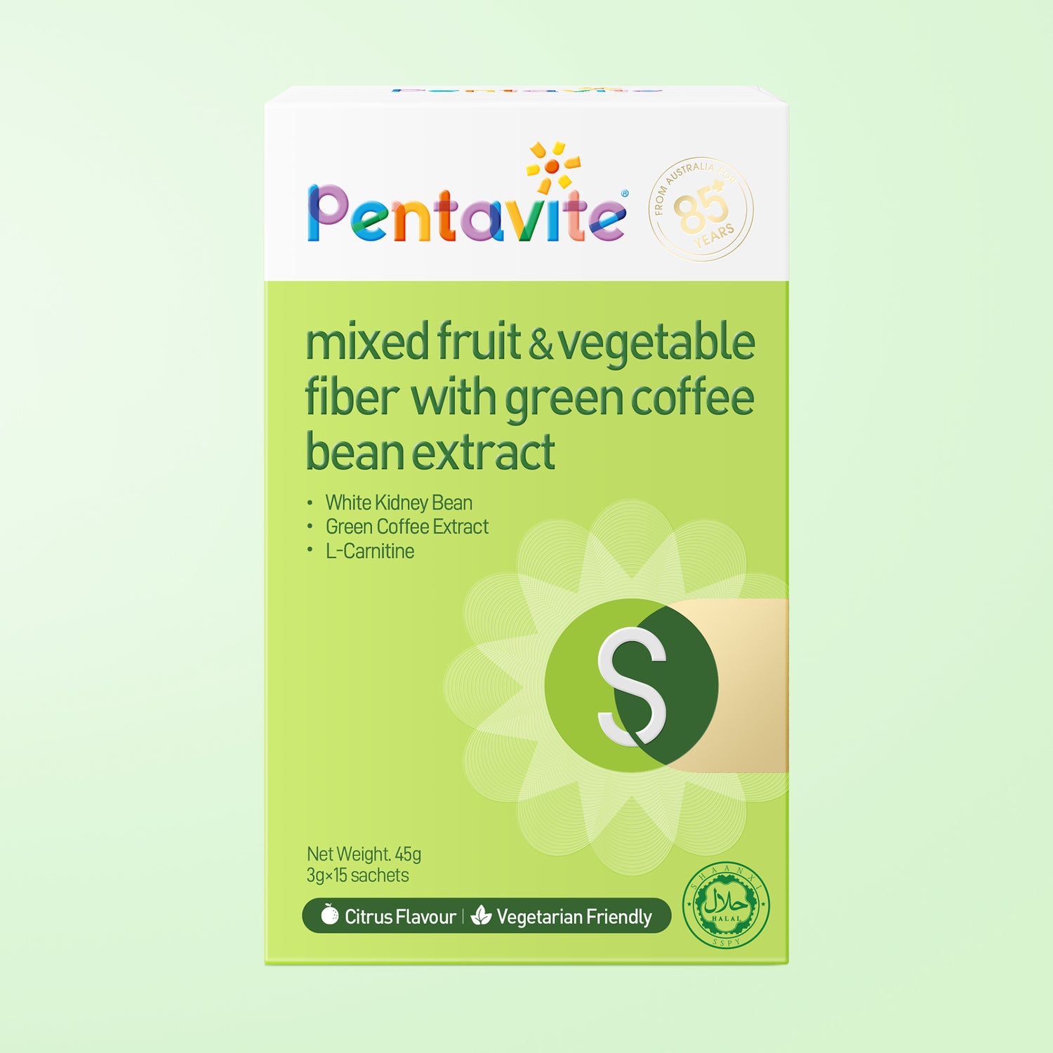 Mixed Fruit & Vegetable Fiber With Green Coffee Bean Extract