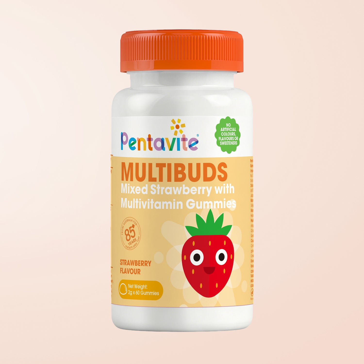 MULTIBUDS Mixed Strawberry With Multivitamin Gummies