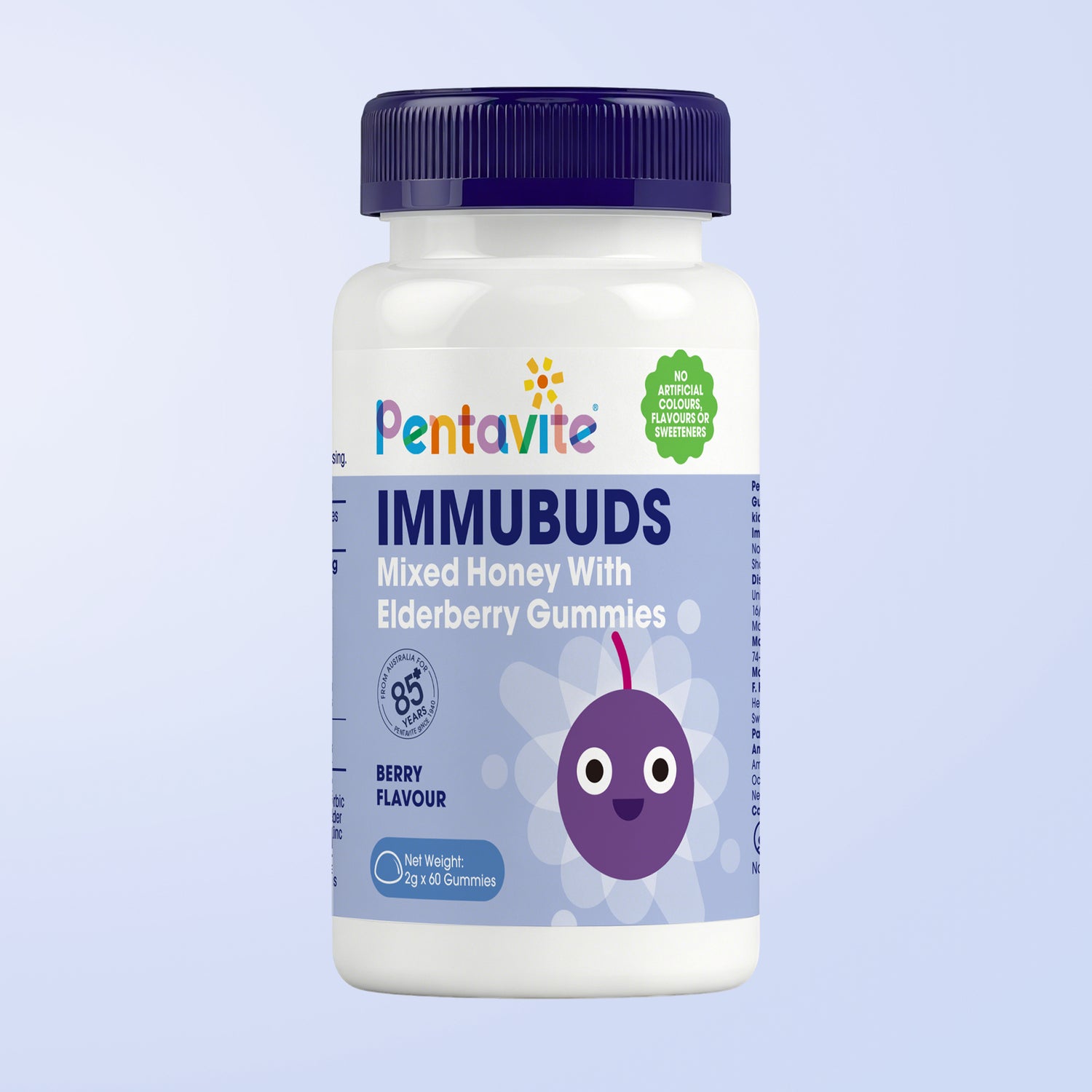 IMMUBUDS Mixed Honey With Elderberry Gummies