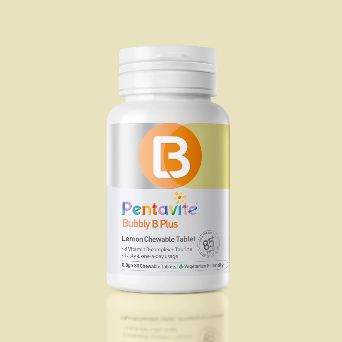 Bubbly B Plus  Lemon Chewable Tablet