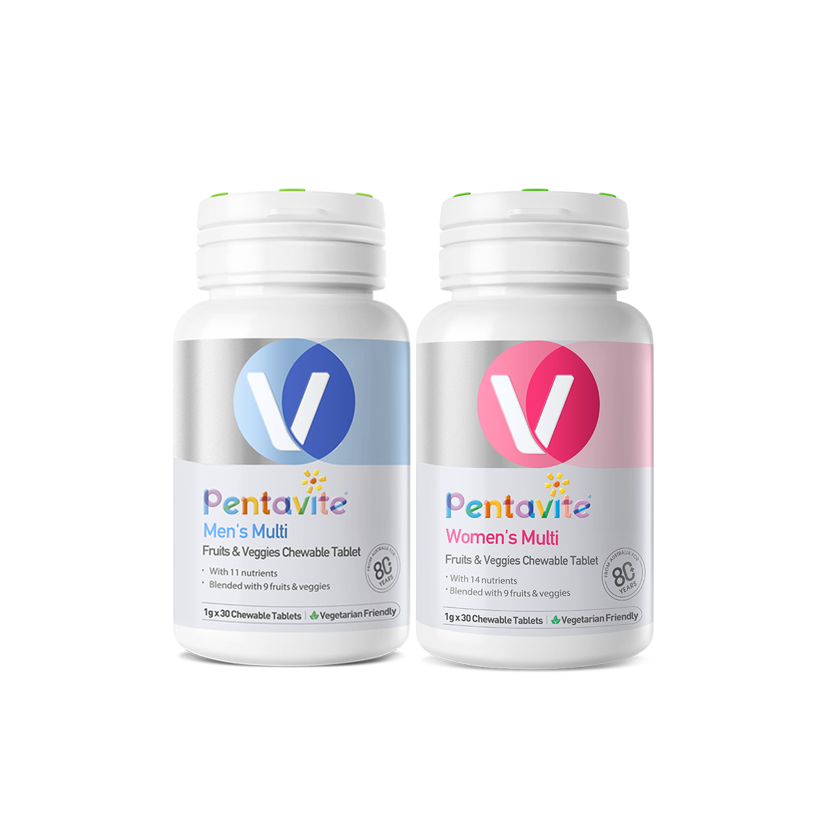 Women’s Multi Essential Pack – 2 Bottles — Men’s Multi + Women’s Multi
