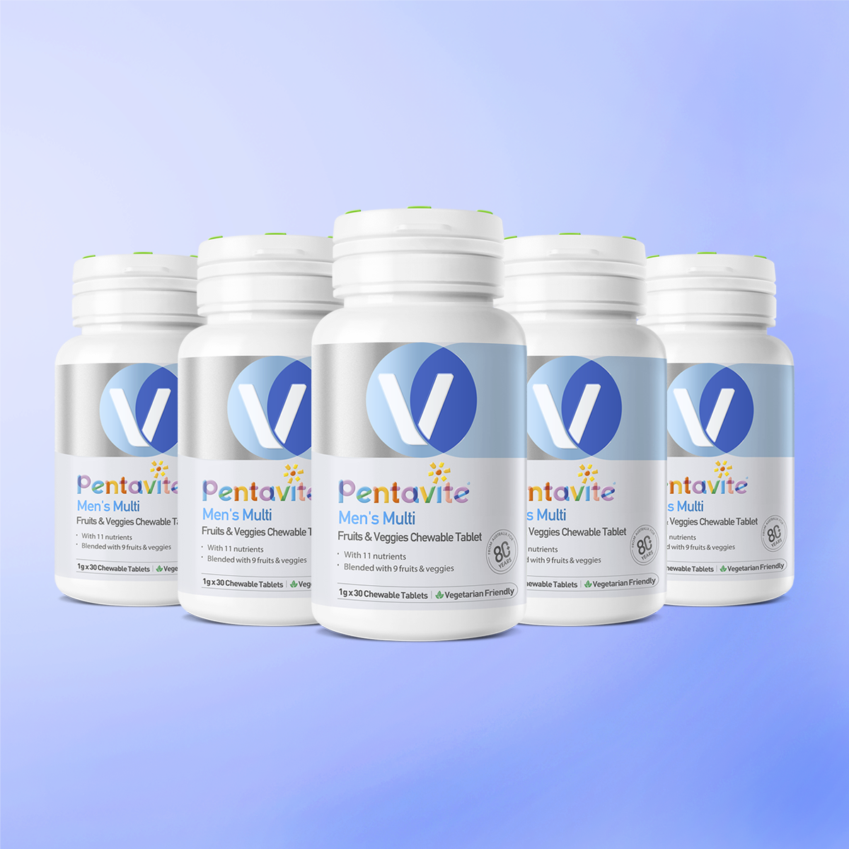 Men’s Multi Essential Pack – 5 Bottles — Men’s Multi ×5