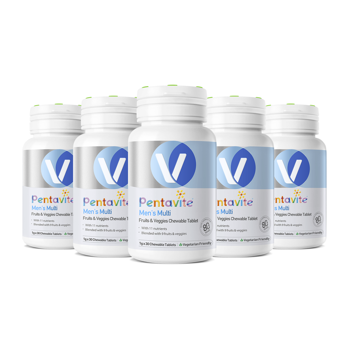Men’s Multi Essential Pack – 5 Bottles — Men’s Multi ×5