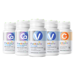 Men’s Multi Essential Pack – 5 Bottles — Men’s Multi ×2 + Calcium ×2 + Vitamin C