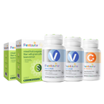 Men’s Multi Essential Pack – 5 Bottles — Men’s Multi ×2 + Fiber ×2 + Vitamin C