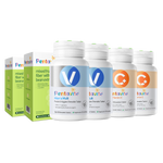Men’s Multi Essential Pack – 6 Bottles — Men’s Multi ×2 + Fiber ×2 + Vitamin C ×2