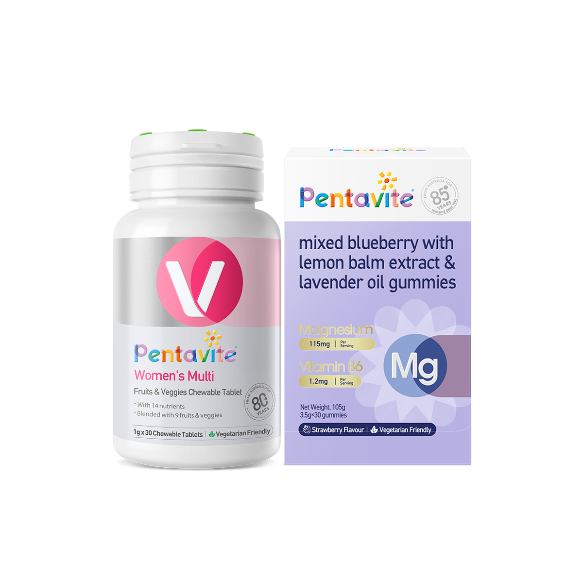 Women’s Multi Essential Pack – 2 Bottles — Women’s Multi + Magnesium