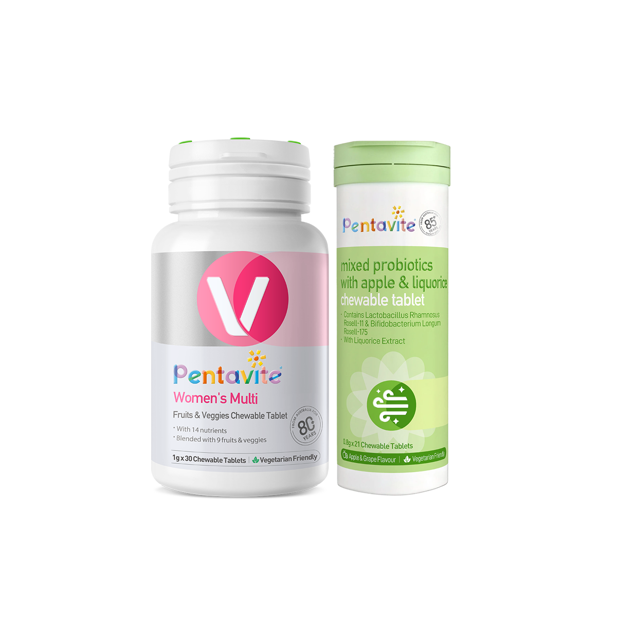 Women’s Multi Essential Pack – 2 Bottles — Women’s Multi + Oral Probiotics