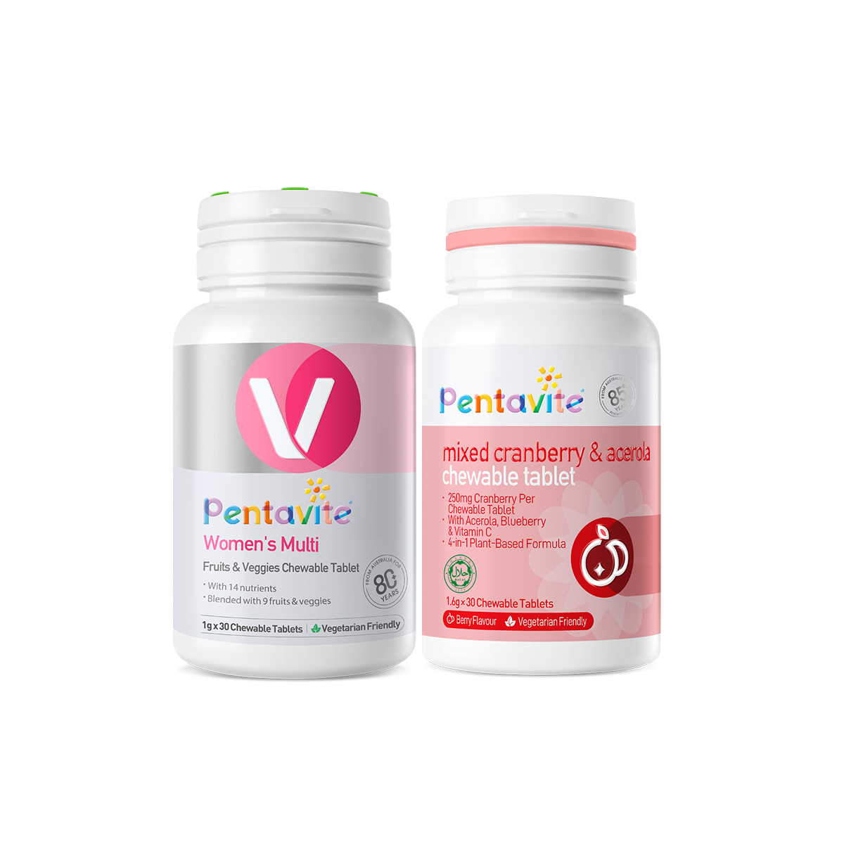 Women’s Multi Essential Pack – 2 Bottles — Women’s Multi + Cranberry & Acerola