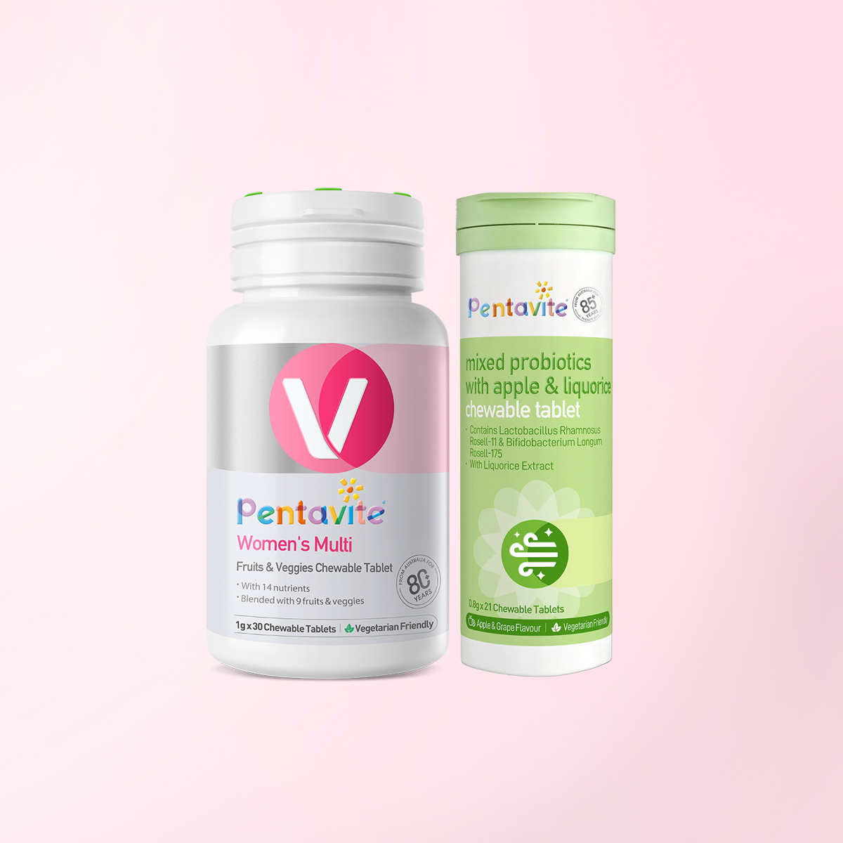 Women’s Multi Essential Pack – 2 Bottles — Women’s Multi + Oral Probiotics