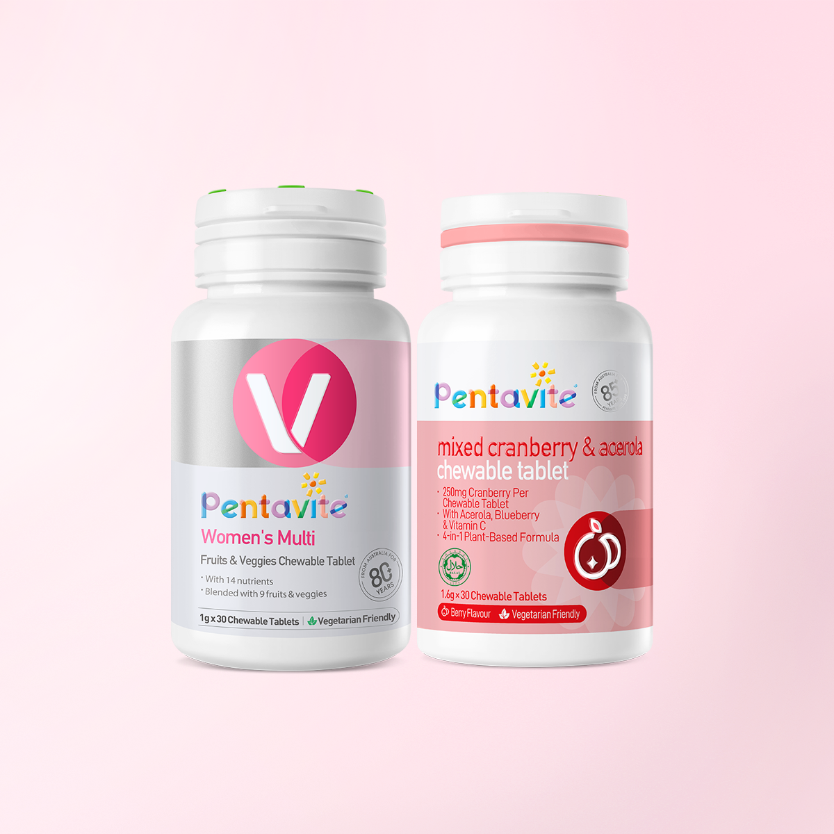 Women’s Multi Essential Pack – 2 Bottles — Women’s Multi + Cranberry & Acerola