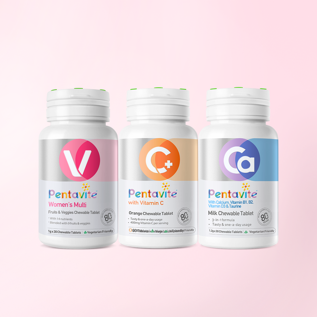 Women’s Multi Essential Pack – 3 Bottles — Women’s Multi + Calcium + Vitamin C