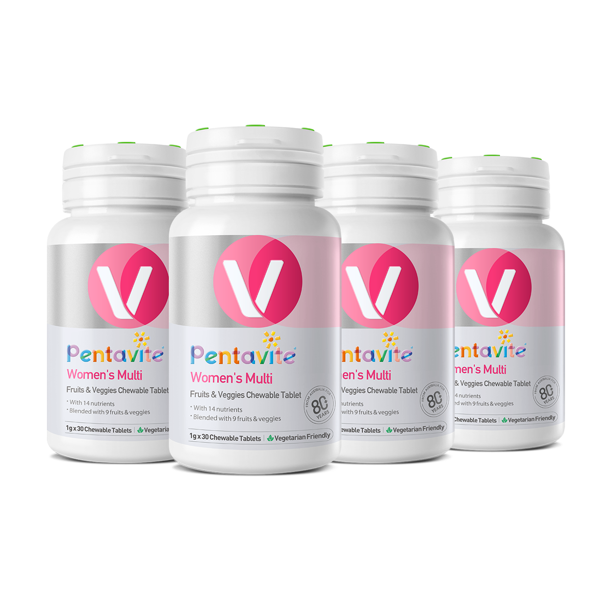 Women’s Multi Essential Pack – 4 Bottles — Women’s Multi ×4