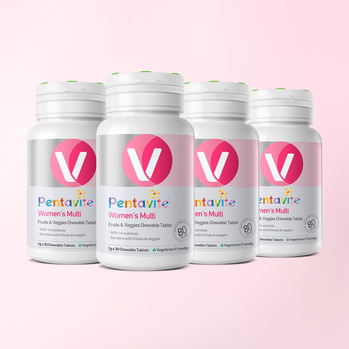 Women’s Multi Essential Pack – 4 Bottles — Women’s Multi ×4