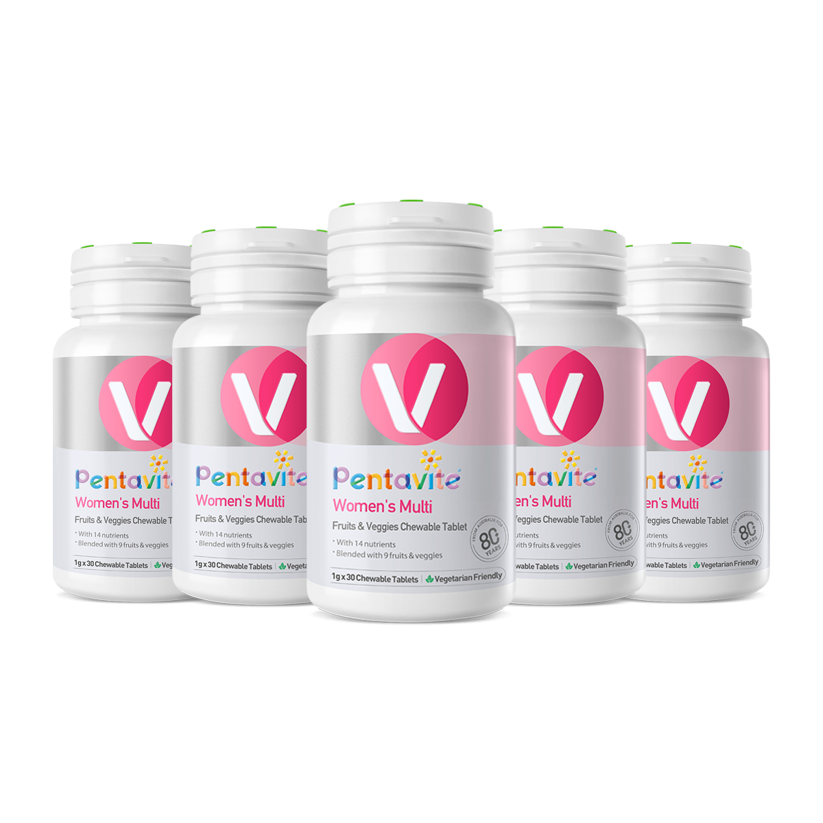 Women’s Multi Essential Pack – 5 Bottles — Women’s Multi ×5