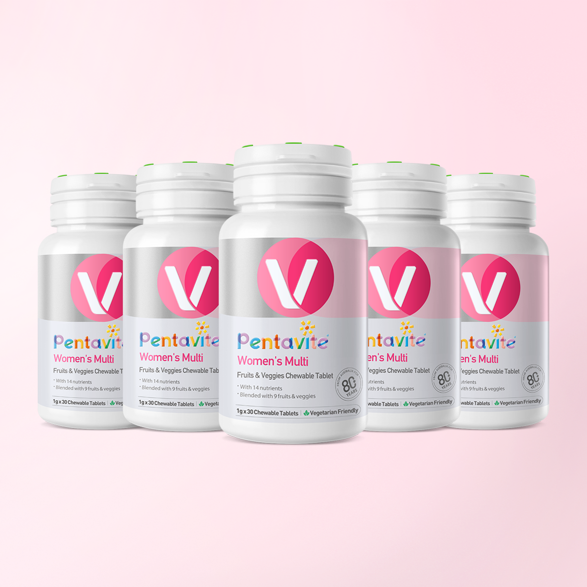 Women’s Multi Essential Pack – 5 Bottles — Women’s Multi ×5