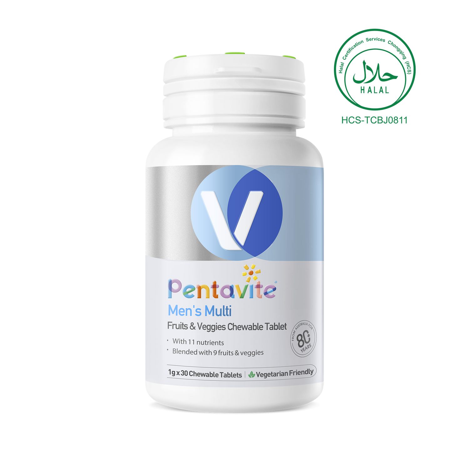 Men’s Multi Fruits & Veggies Chewable Tablet