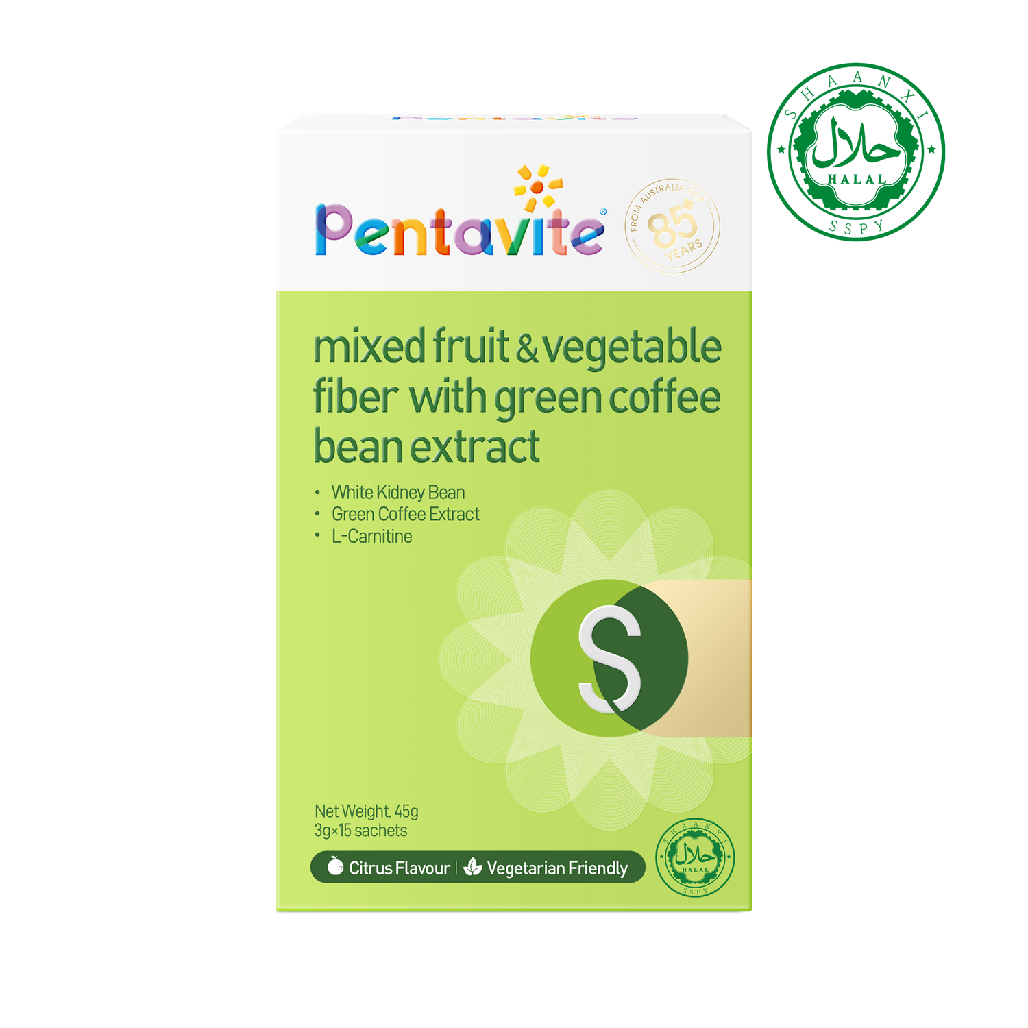 Mixed Fruit & Vegetable Fiber With Green Coffee Bean Extract