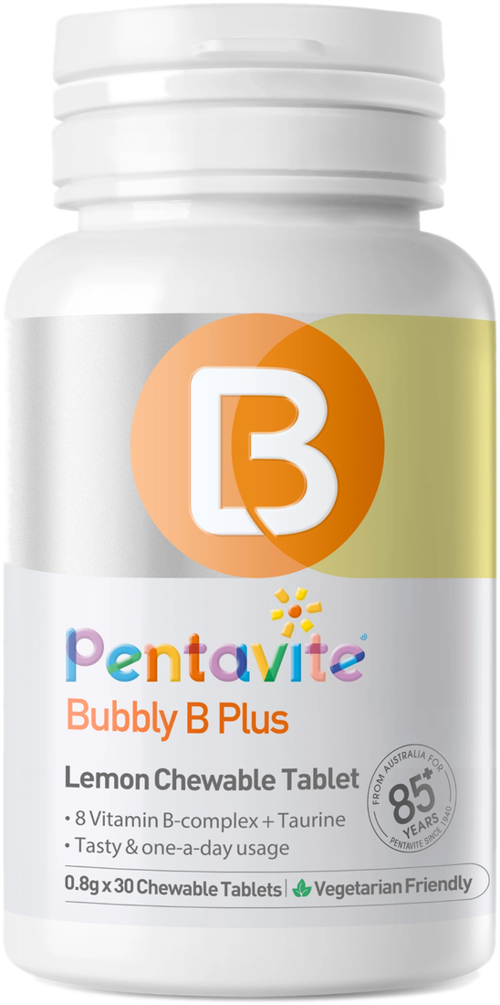 Genuine Bubbly B Plus  Lemon Chewable Tablet