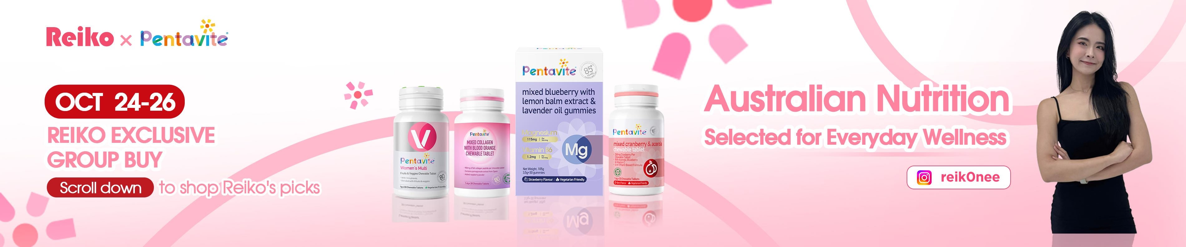 Reiko × Pentavite group buy